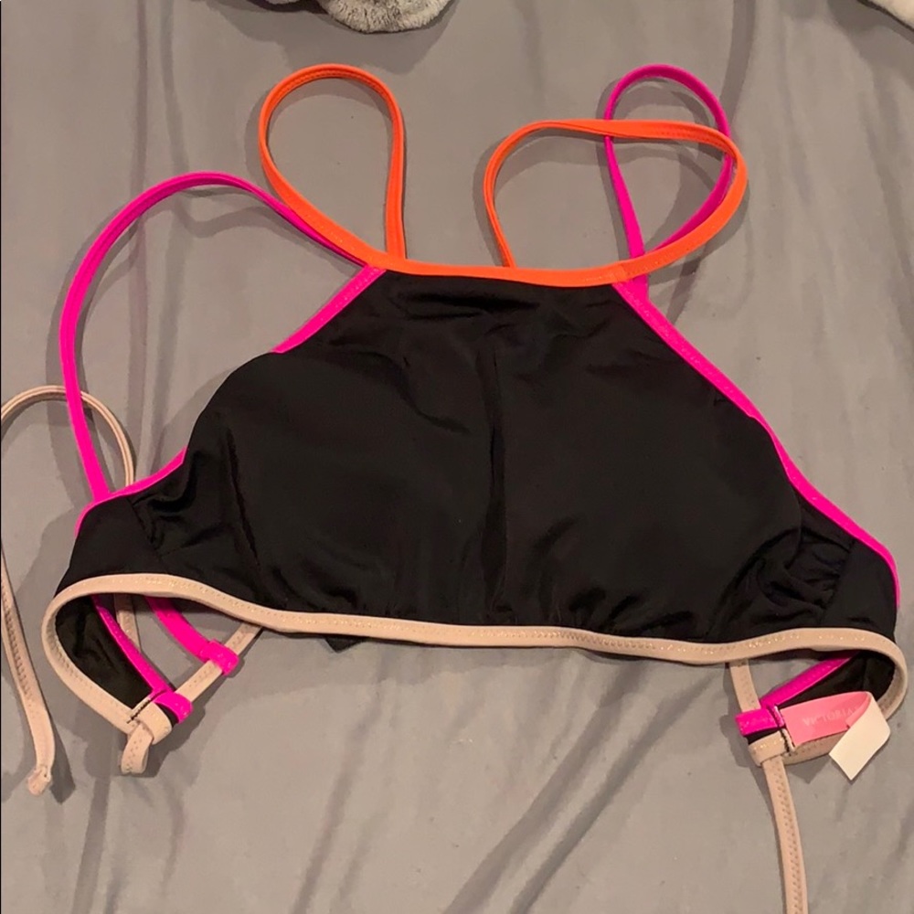 VS cool back high neck bikini top